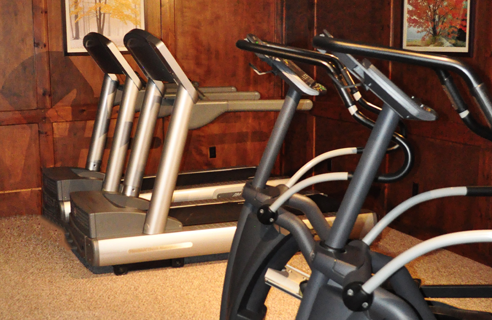 treadmills at the gym