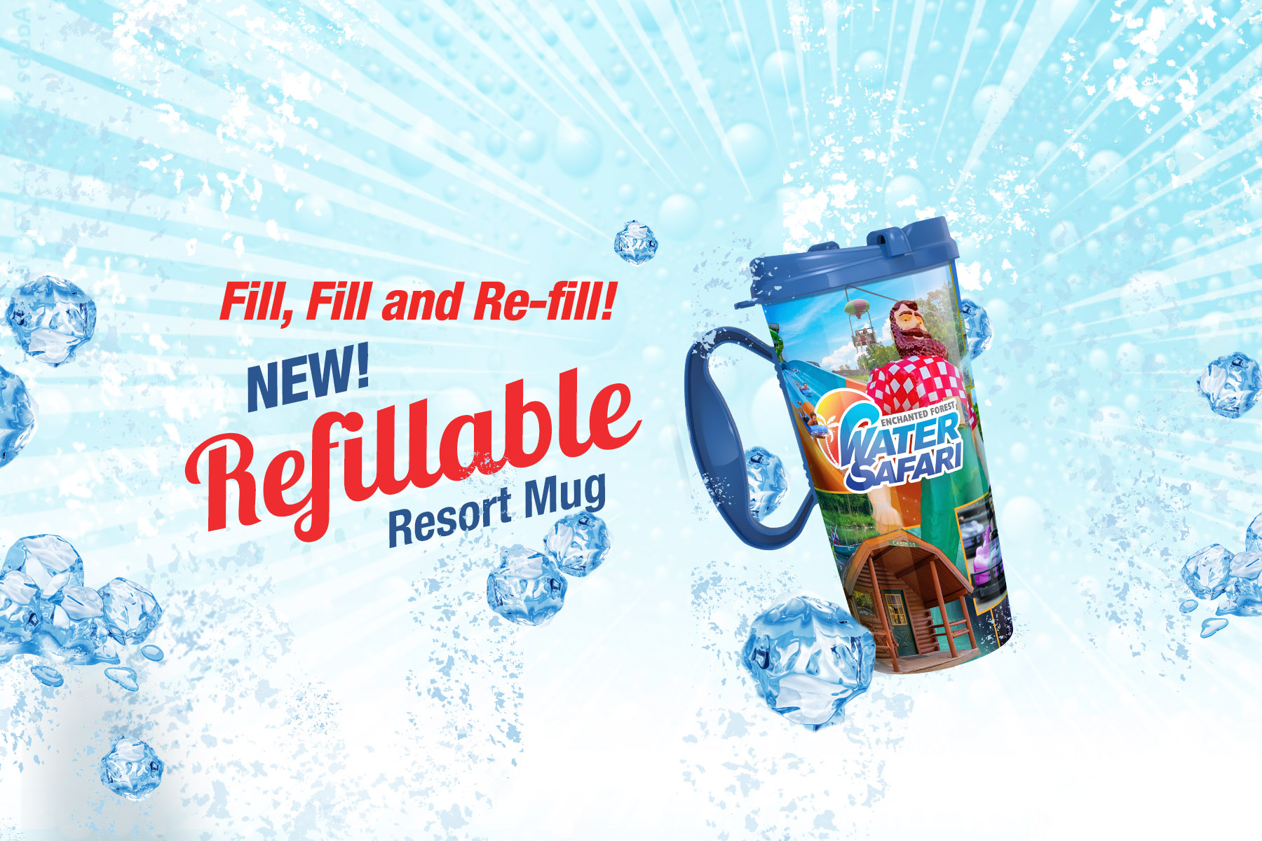 Refillable Resort Mugs
