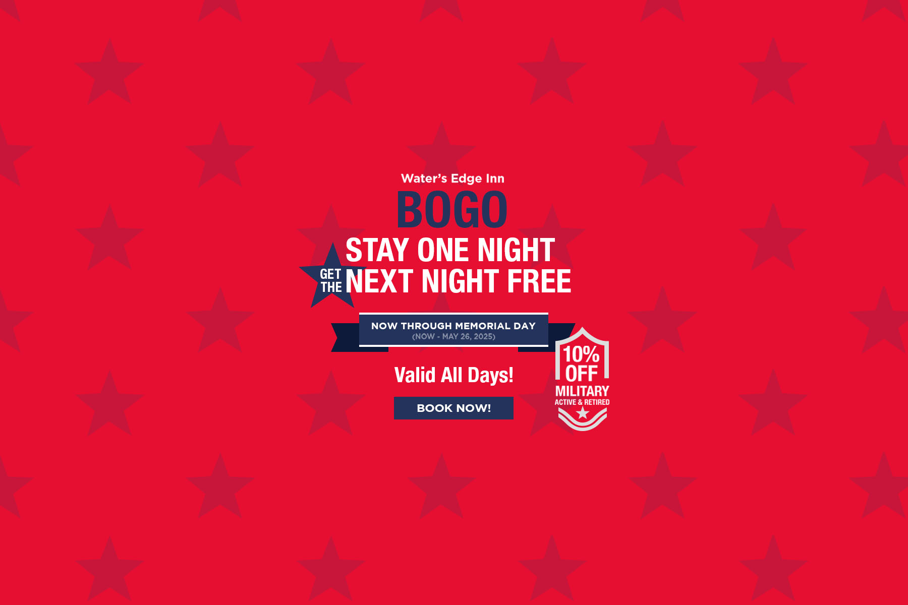 Memorial Day Weekend BOGO